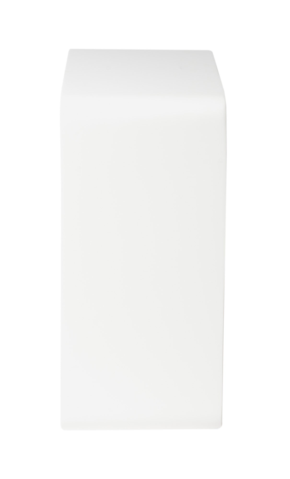 ALFI brand  ABST55 White Matte Solid Surface Resin Bathroom / Shower Stool
