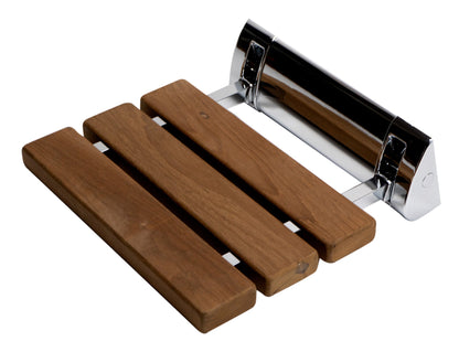 ALFI brand ABS14 14" Folding Teak Wood Shower Seat Bench