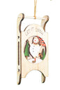 Winter Wonderland Sled Ornament - Snowman
