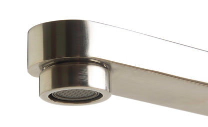 ALFI brand AB2703 Deck Mounted Tub Filler and Round Hand Held Shower Head