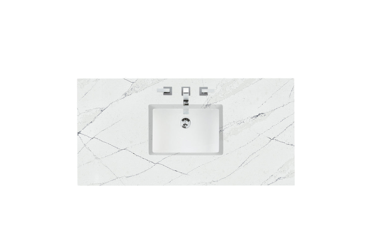 48" Single Top, 3 CM Silestone w/ Sink