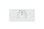 48" Single Top, 3 CM Silestone w/ Sink