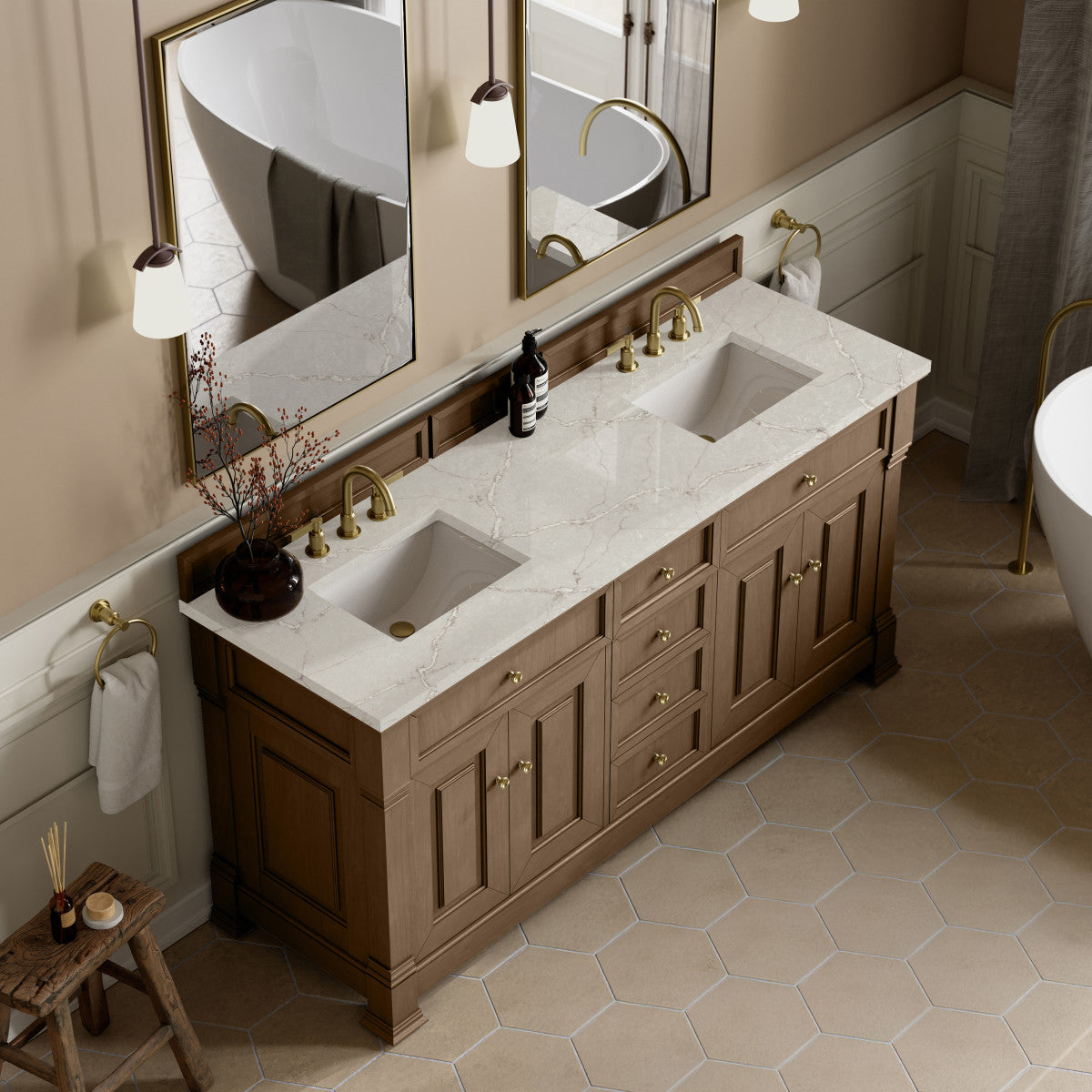 Brookfield 72" Double Vanity