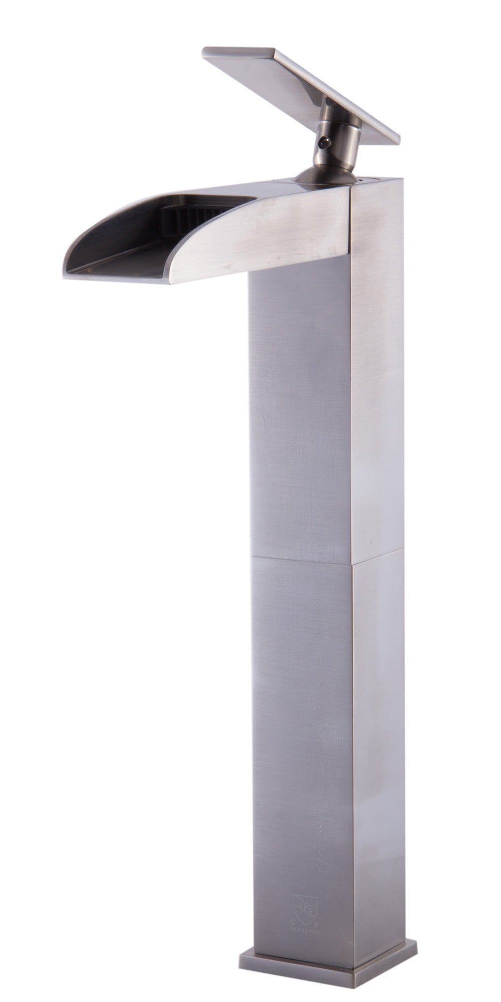 ALFI brand AB1597 Single Hole Tall Waterfall Bathroom Faucet
