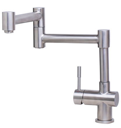 ALFI brand AB2038 Retractable Single Hole Kitchen Faucet