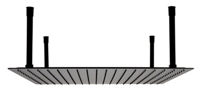 ALFI brand RAIN24S 24" Square Ultra-Thin Rain Shower Head