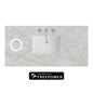 48" Single Top, 3 CM Silestone w/ Sink