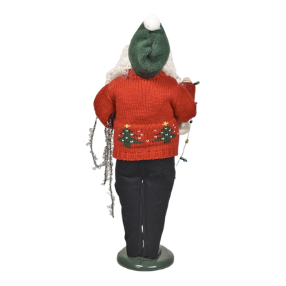 Decorating Santa