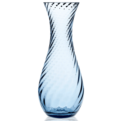 Quinn Ocean Blue Mouth-Blown Crystal Glassware – Premium Coastal Entertaining