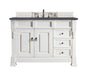 Brookfield 48" Single Vanity Cabinet, Bright White