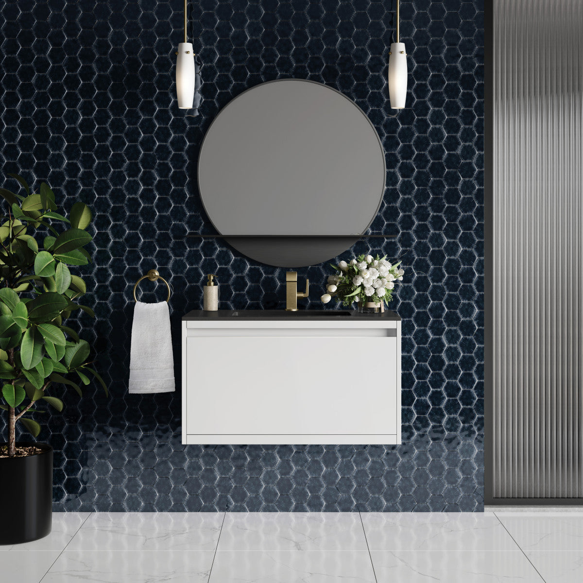 Mantova 35.4" Single Vanity Cabinet