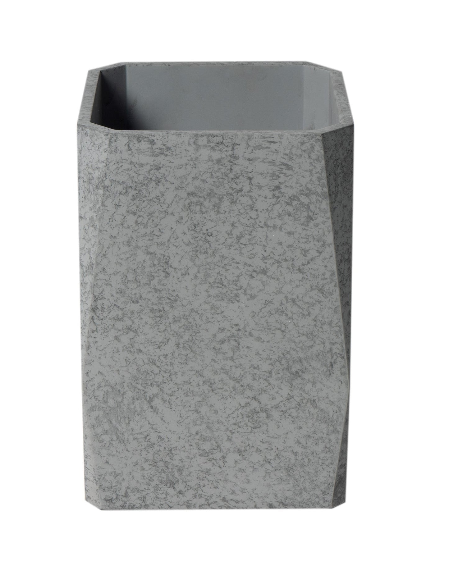 ALFI brand  ABCO1045 12" x 8" Concrete Gray Matte Waste Bin for Bathrooms
