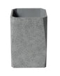 ALFI brand  ABCO1045 12" x 8" Concrete Gray Matte Waste Bin for Bathrooms