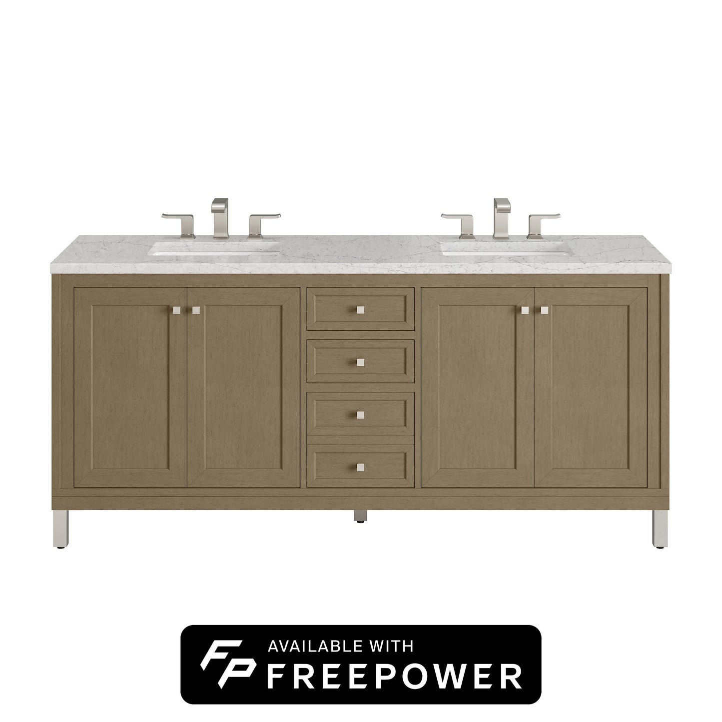 Chicago 72" Double Vanity