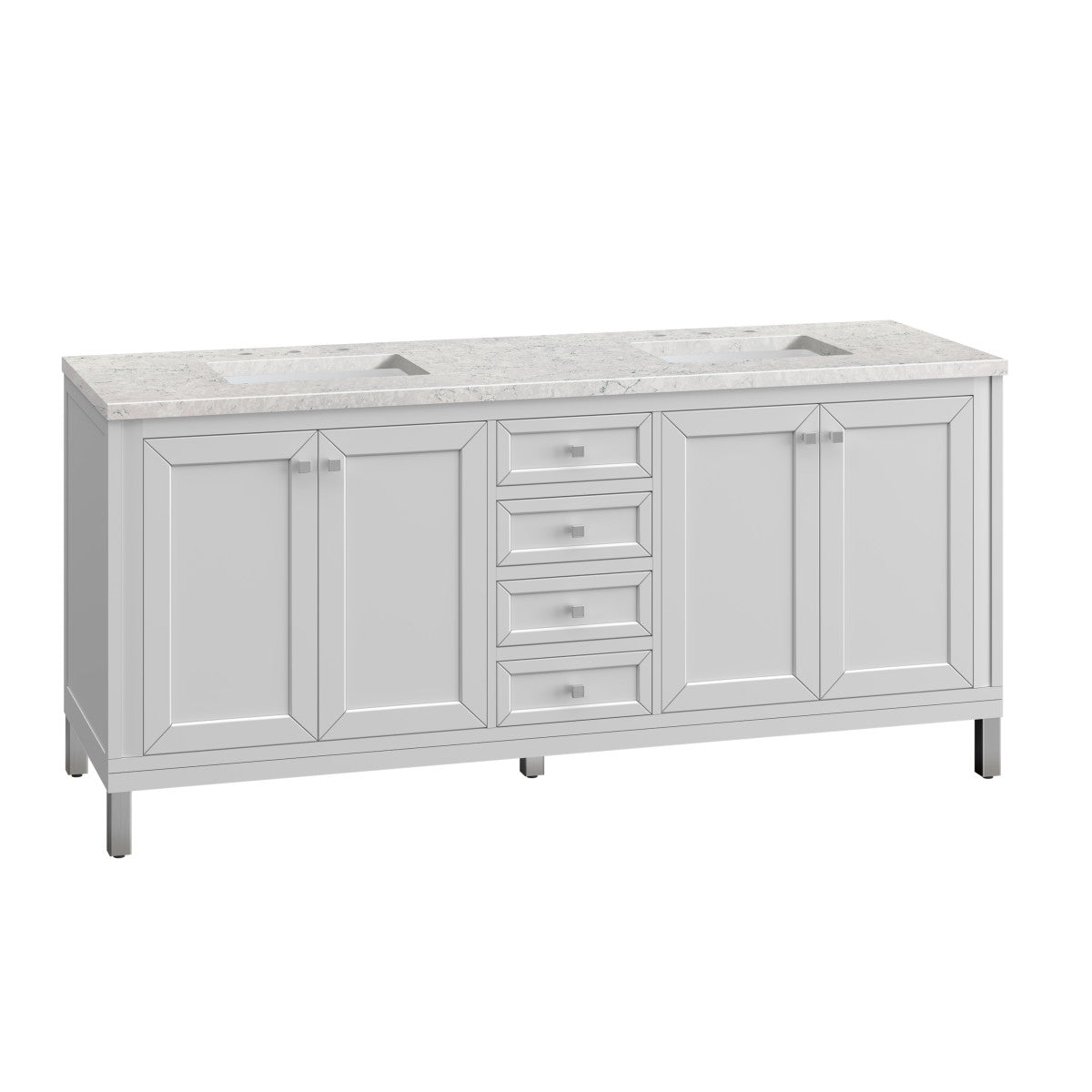 Chicago 72" Double Vanity Cabinet