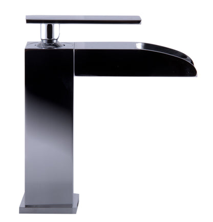 ALFI brand AB1598 ASingle Hole Waterfall Bathroom Faucet
