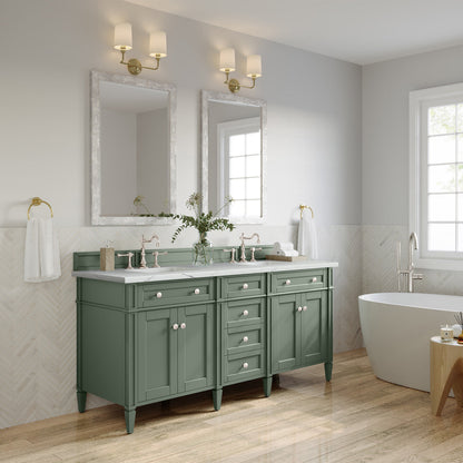 Brittany 72" Double Vanity Cabinet