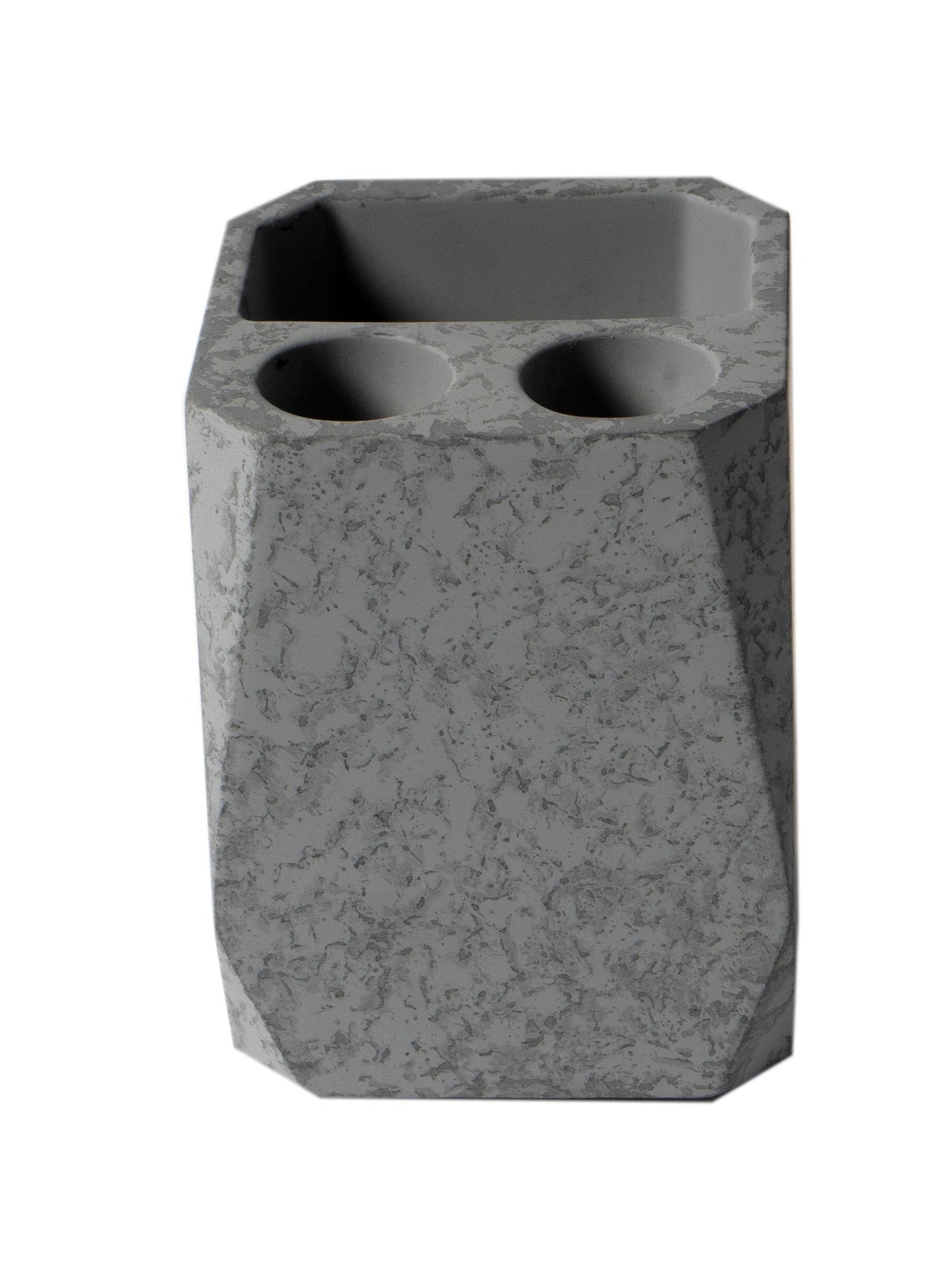 ALFI brand  ABCO1023 7 Piece Solid Concrete Gray Matte Bathroom Accessory Set