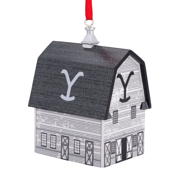 Paramount Yellowstone Barn Ornament
