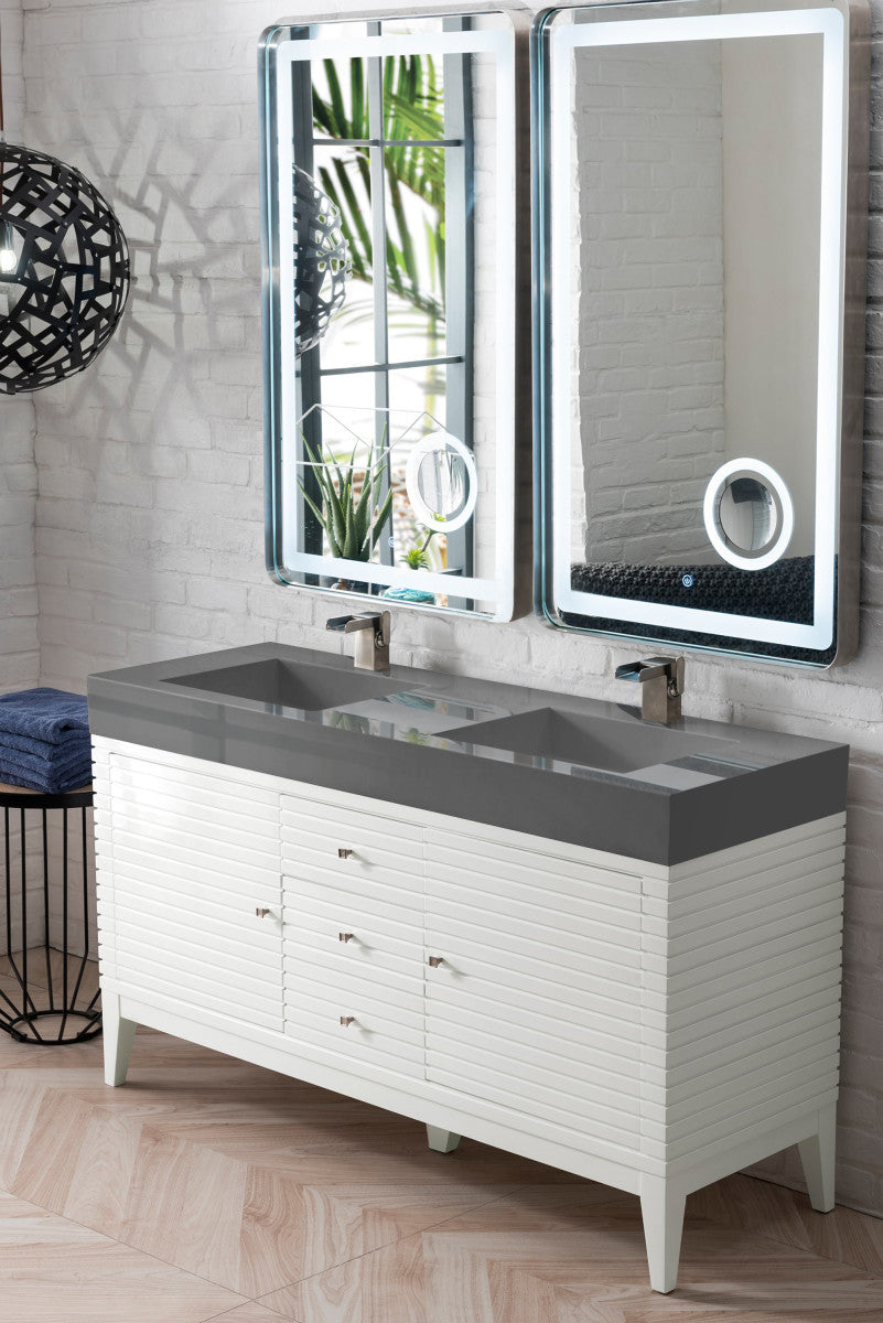 Linear 59" Double Vanity