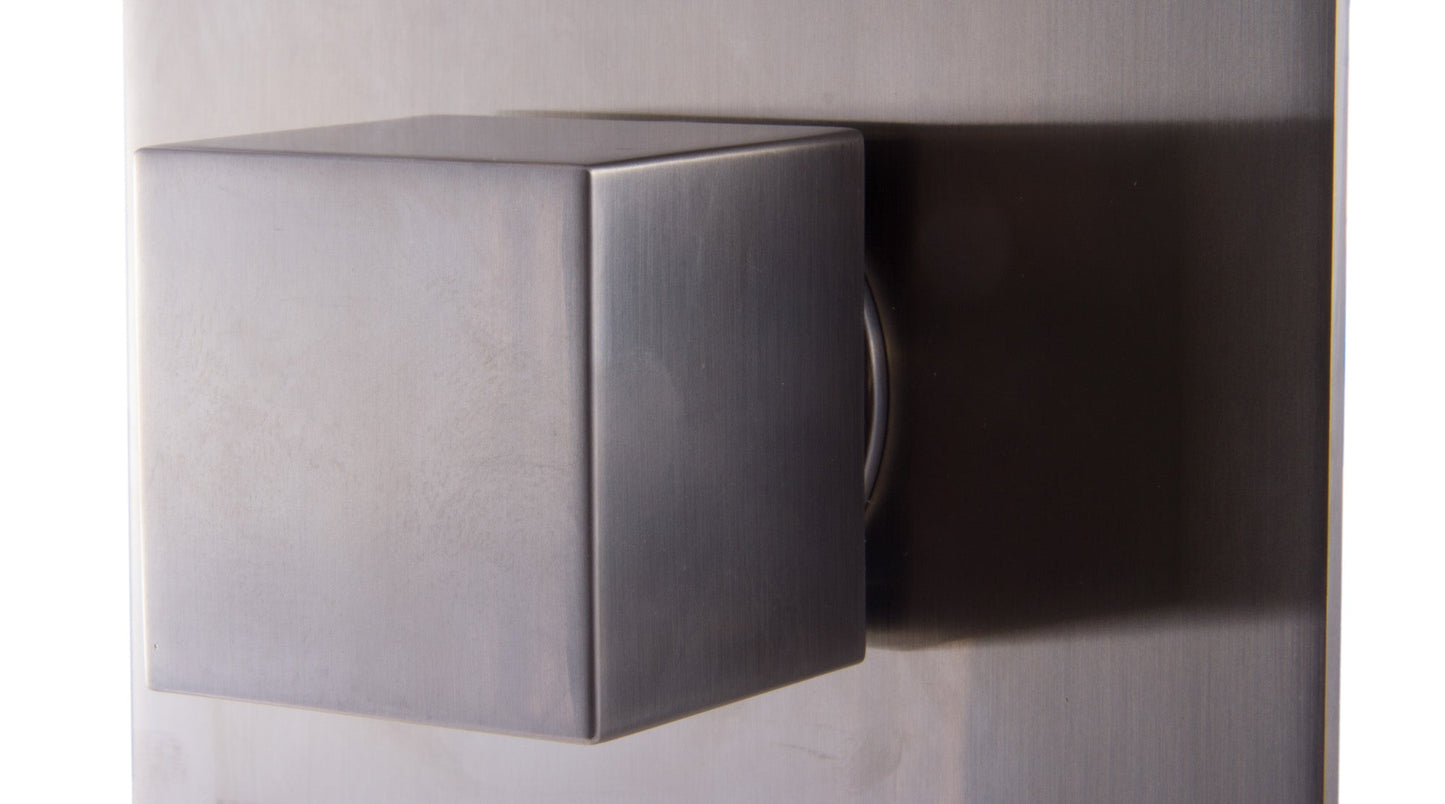 ALFI brand AB2701 Square 2 Way Thermostatic Shower Mixer