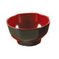 Yanco CR-3006 Black and Red Two-Tone Bowl