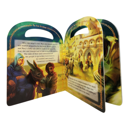 The First Christmas - Board Book with Handle
