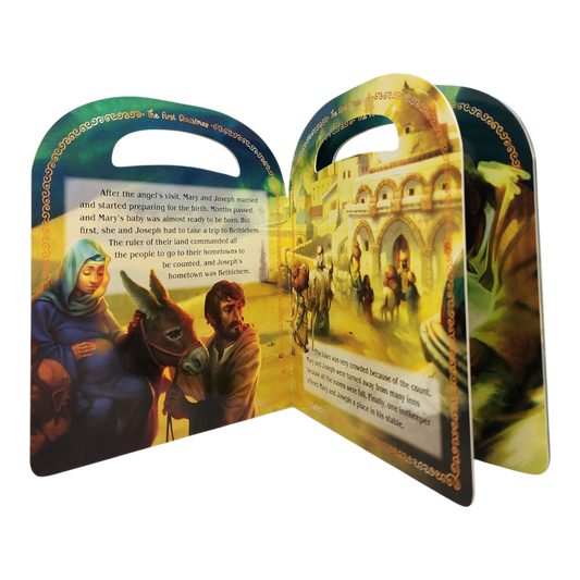 The First Christmas - Board Book with Handle