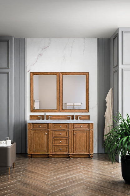 Bristol 60" Double Vanity Cabinet