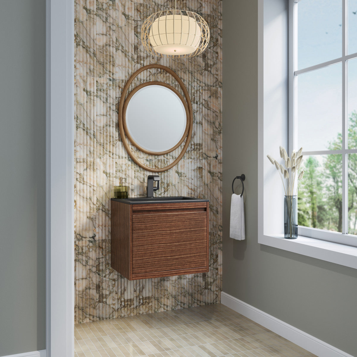 Mantova 23.6" Single Vanity Cabinet