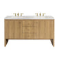 Hudson 60" Double Vanity Cabinet