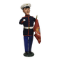 Marine Man with Flag - Caroler