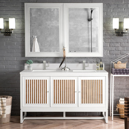 Athens 60" Double Vanity Cabinet
