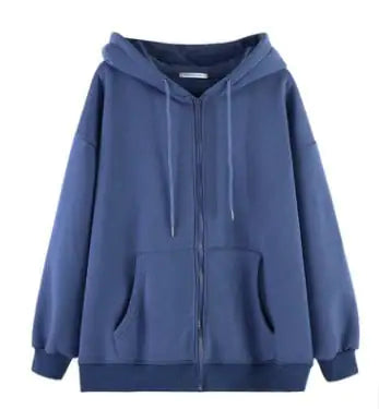 Thick Fleece Loose Cardigan Jacket