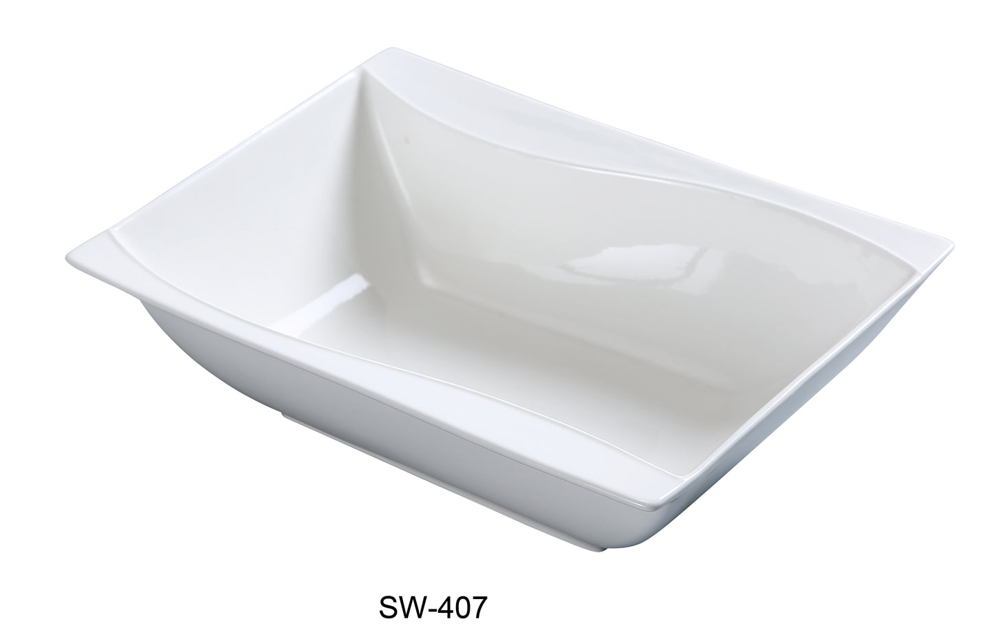 Yanco SW-407 Rectangular Bowl | Kitchen + Metal