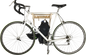 The Roadie bike shelf