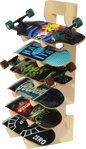 THE BOARDROOM skateboard floor rack
