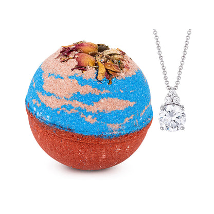 Raindrops on Roses 10oz Jewelry Bath Bomb