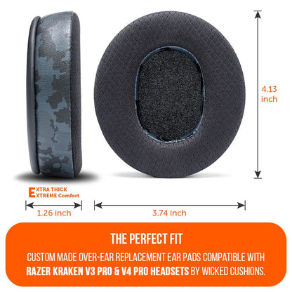 Razer Kraken V3, V3 Pro, V4 & V4 Pro Earpads - WC FreeZe Cooling Gel
