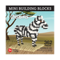 Mini Building Blocks -  Zebra