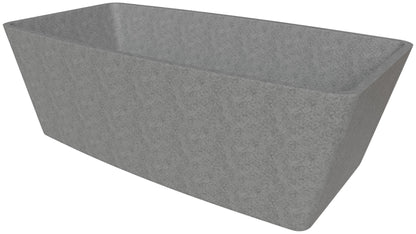 ALFI brand  ABCO71TUB 71" Solid Concrete Rectangular Freestanding Bathtub