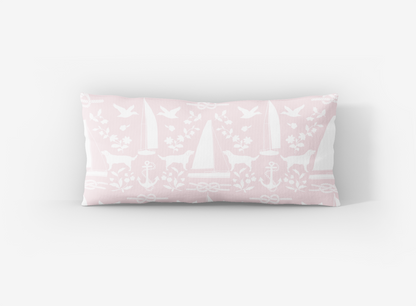 Sailboat Lumbar Pillow