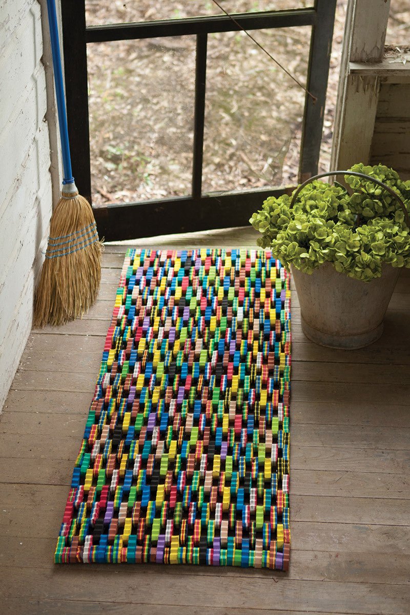 Recycled Flip-Flop Doormat - Two Sizes