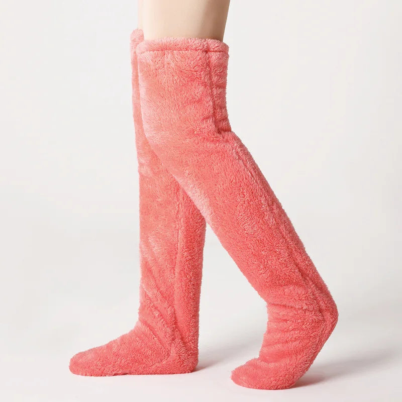 Over-Knee Fuzzy Warmth You’ll Love 🧦❄️