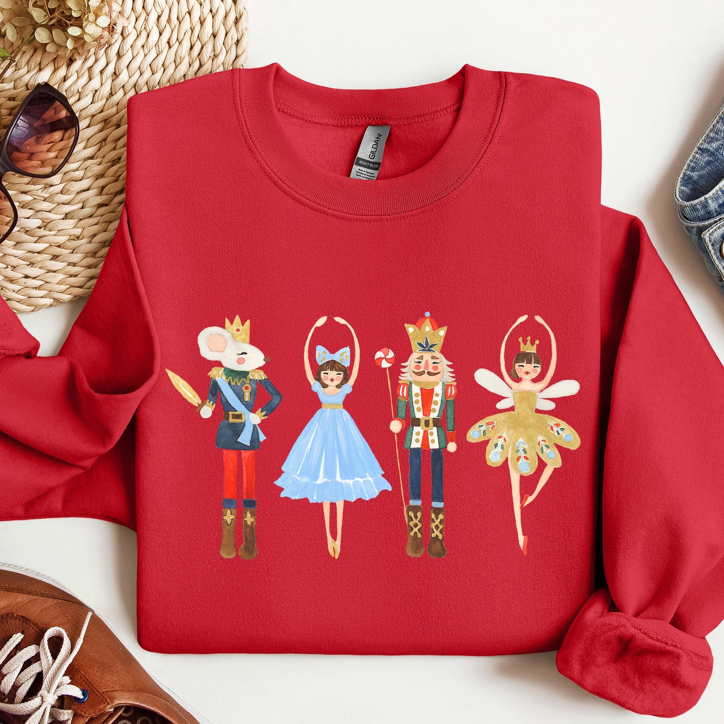 Nutcracker Ballet Christmas Sweatshirt