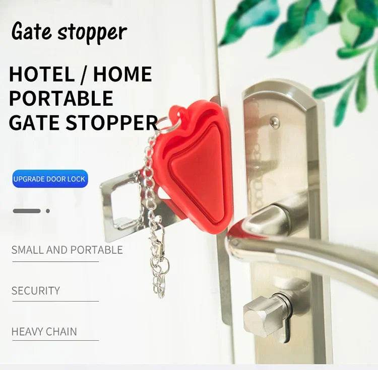 Portable Door Lock Travel Lock Anti-Theft Hotel Lock