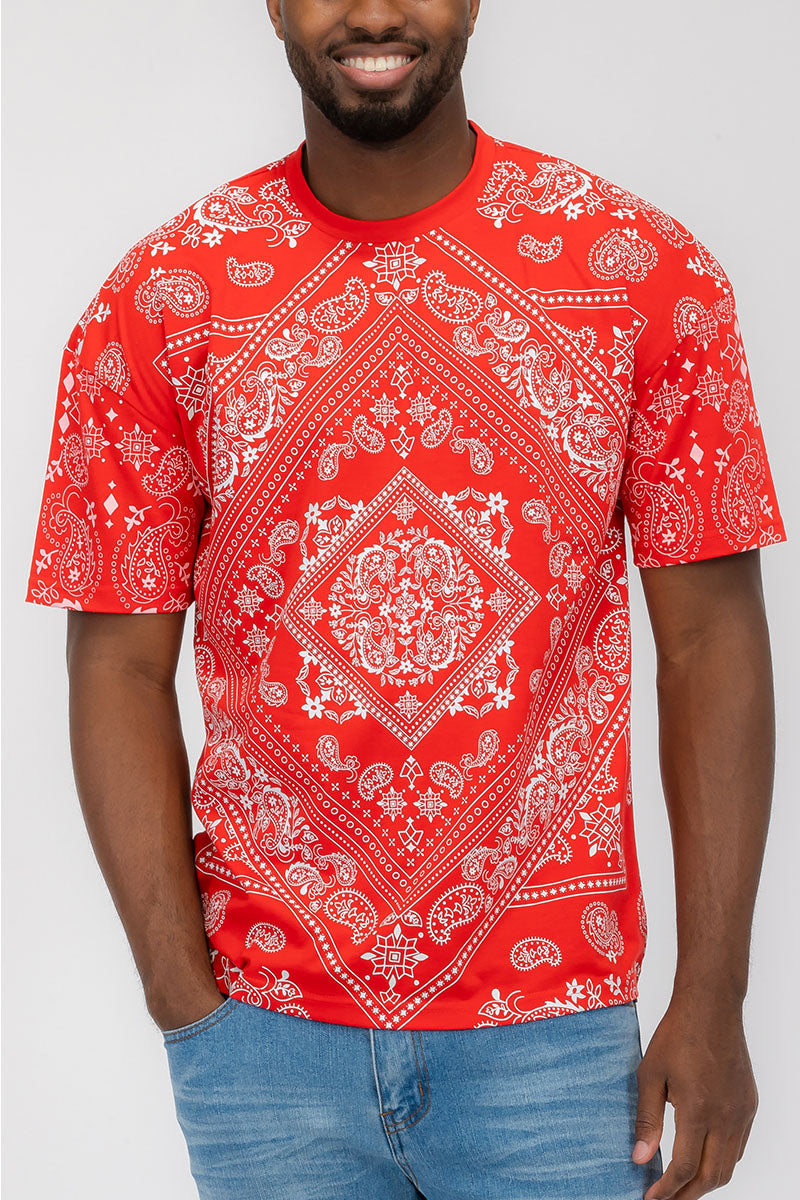 Paisley Print Tshirt | Apparel | Kitchen + Metal