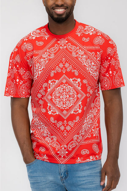Paisley Print Tshirt | Apparel | Kitchen + Metal