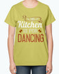 This kitchen is for dancing- Cooking-  Ladies T-Shirt
