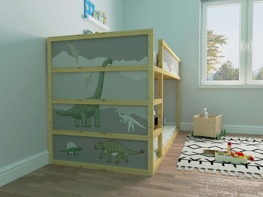 Dinosaur Bed Decals | Kitchen + Metal
